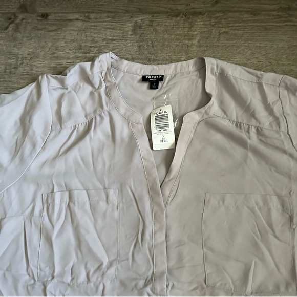 NWT Torrid Harper Georgette Pullover Blouse Plus Size 3X - Picture 4 of 8